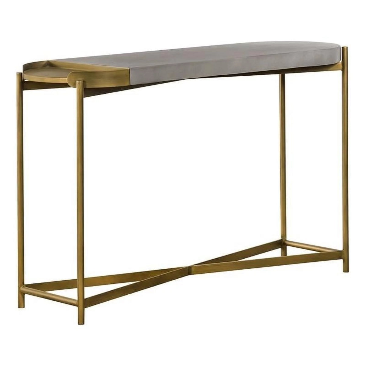 Modern Metal Concrete Console Table U11122