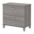 Platinum Gray 2-Drawer Lateral Filing Cabinet F32733