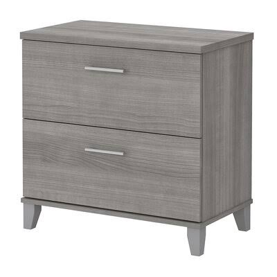 Platinum Gray 2-Drawer Lateral Filing Cabinet F32733
