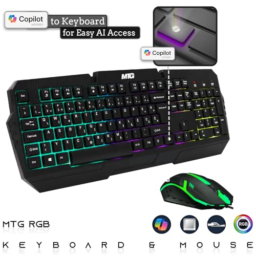 Intel Core i7 16GB RAM 512GB SSD 24-inch Monitor AMD RX 550 RGB Speaker RGB Keyboard Mouse WiFi Win 10 Pro Desktop PC Gaming Bundle F346925