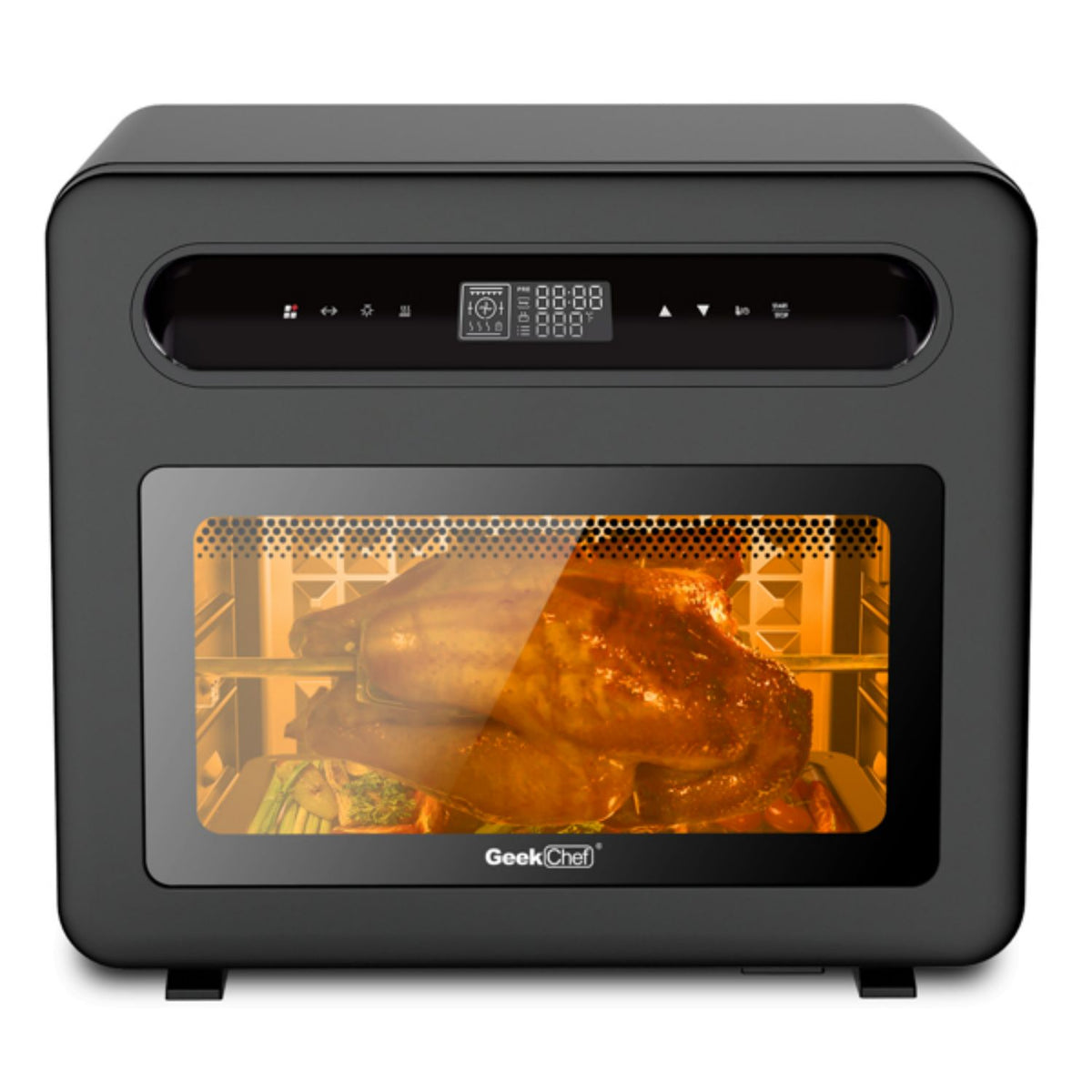 26-Quart Black Stainless Steel Steam Convection Oven O9533