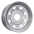 14X5.5 Silver Spoke Trailer Rim Wheel 2-Pack N328578