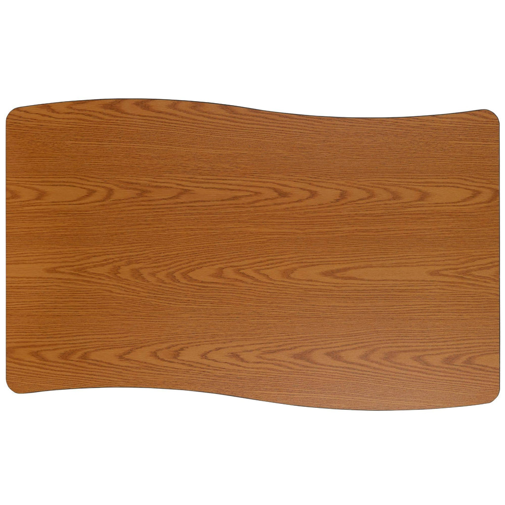 Rectangular Oak Laminate Activity Table R9083