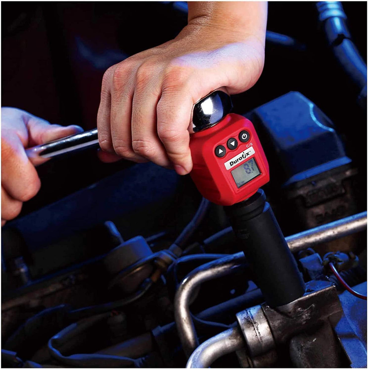 1/2" Heavy Duty Digital Torque Adapter with Buzzer and LED Flash Notification V141