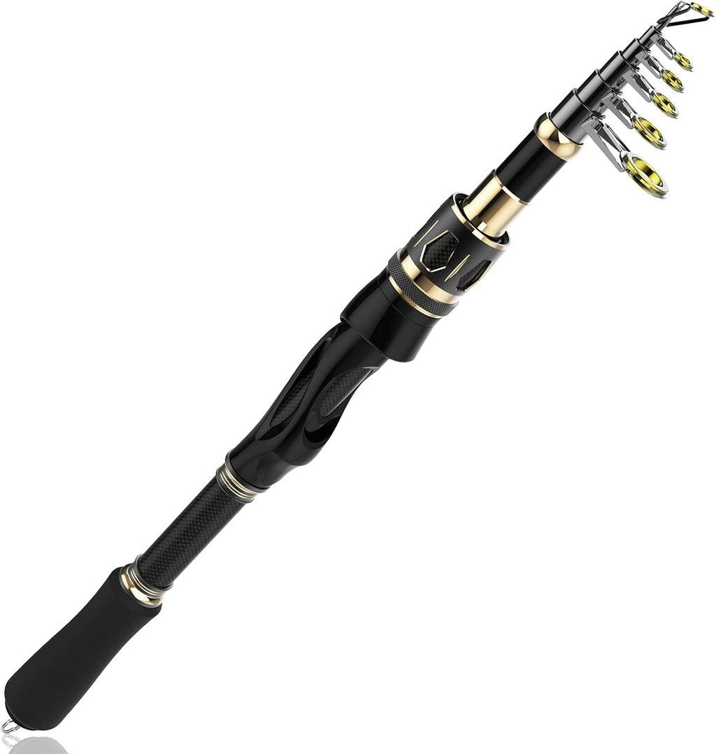 Telescopic Carbon Fiber Fishing Rod and Reel Combo Y996