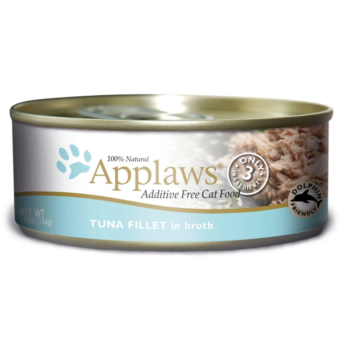 Additive Free Tuna Fillet Canned Cat Food 5.5 oz Case of 24 K401114