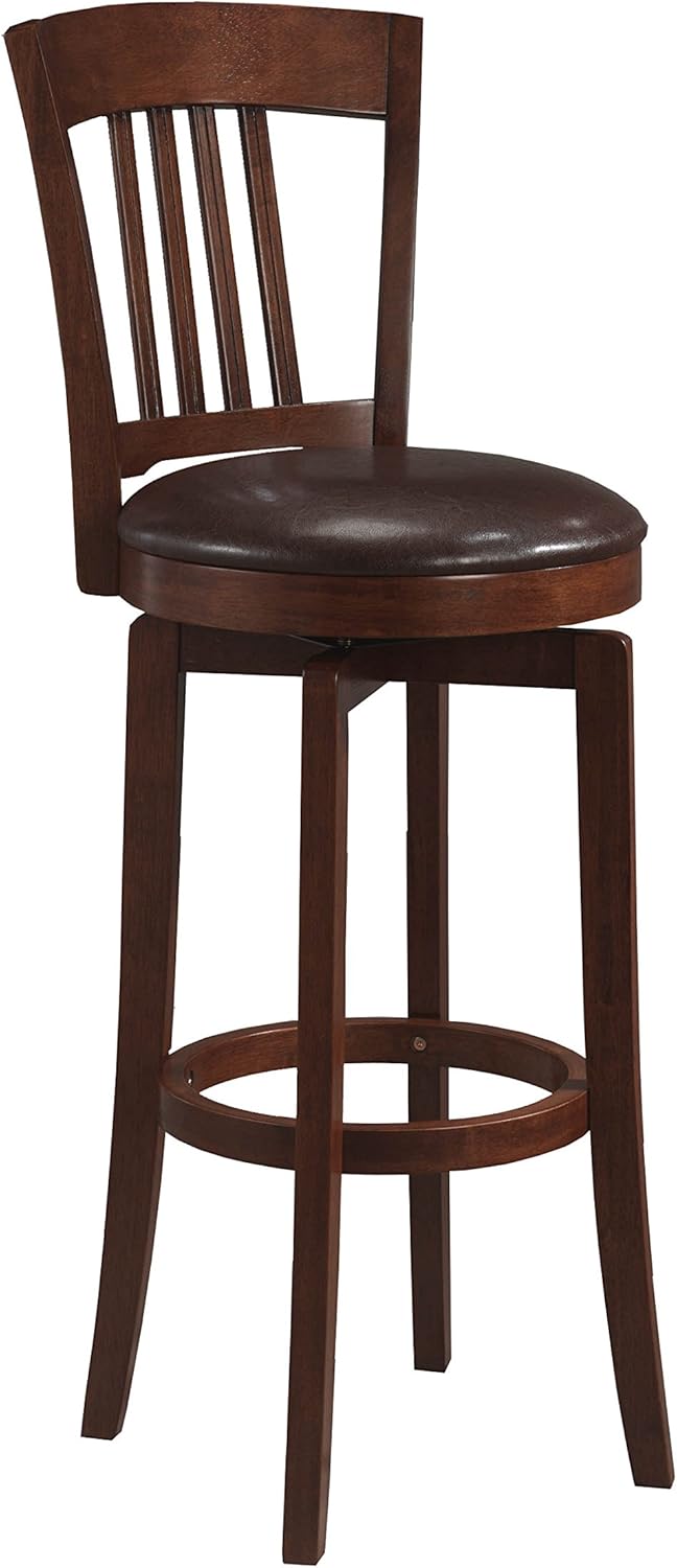 Brown Swivel Bar Stool R6060