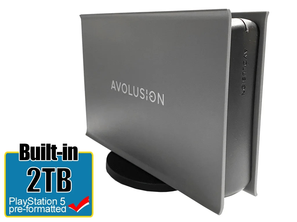 2TB USB 3.0 External Gaming Hard Drive (Grey) K6955