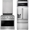36 Gas Range, Refrigerator, Dishwasher and Microwave C2538