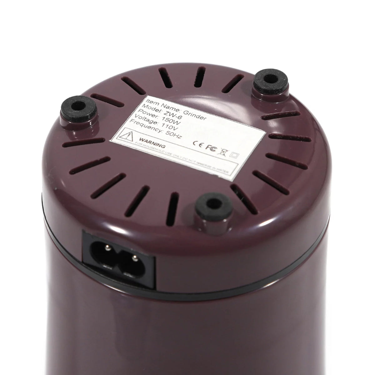 110V Electric Coffee Grinder with Stainless Steel Bowl K8259