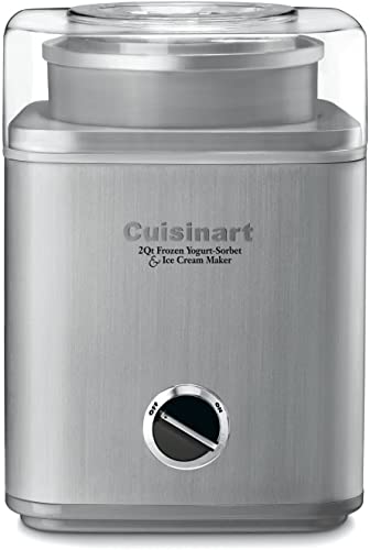 Ice Cream Maker 2-Qt Silver O94089