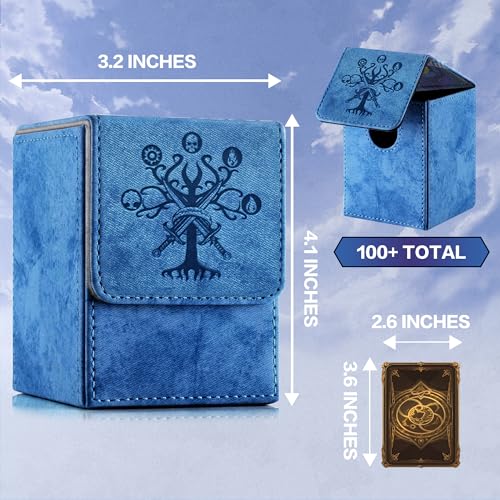 Red Trading Card Storage Box with 10 Dividers L75839