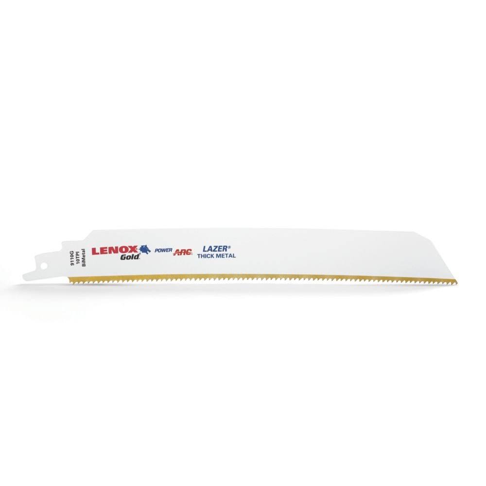 Gold Reciprocating Blades 9x22 10 TPI 25 Pack V3884