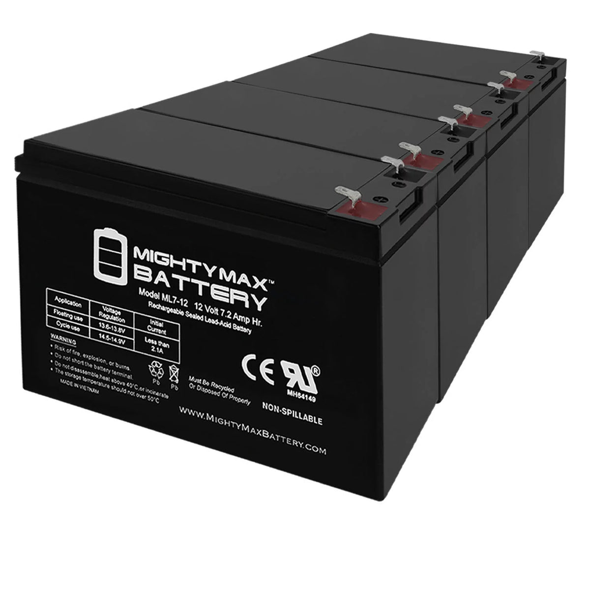 12V 7Ah Battery D766