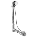Brass Body Cable Operated Bath Waste and Overflow Drain N29450