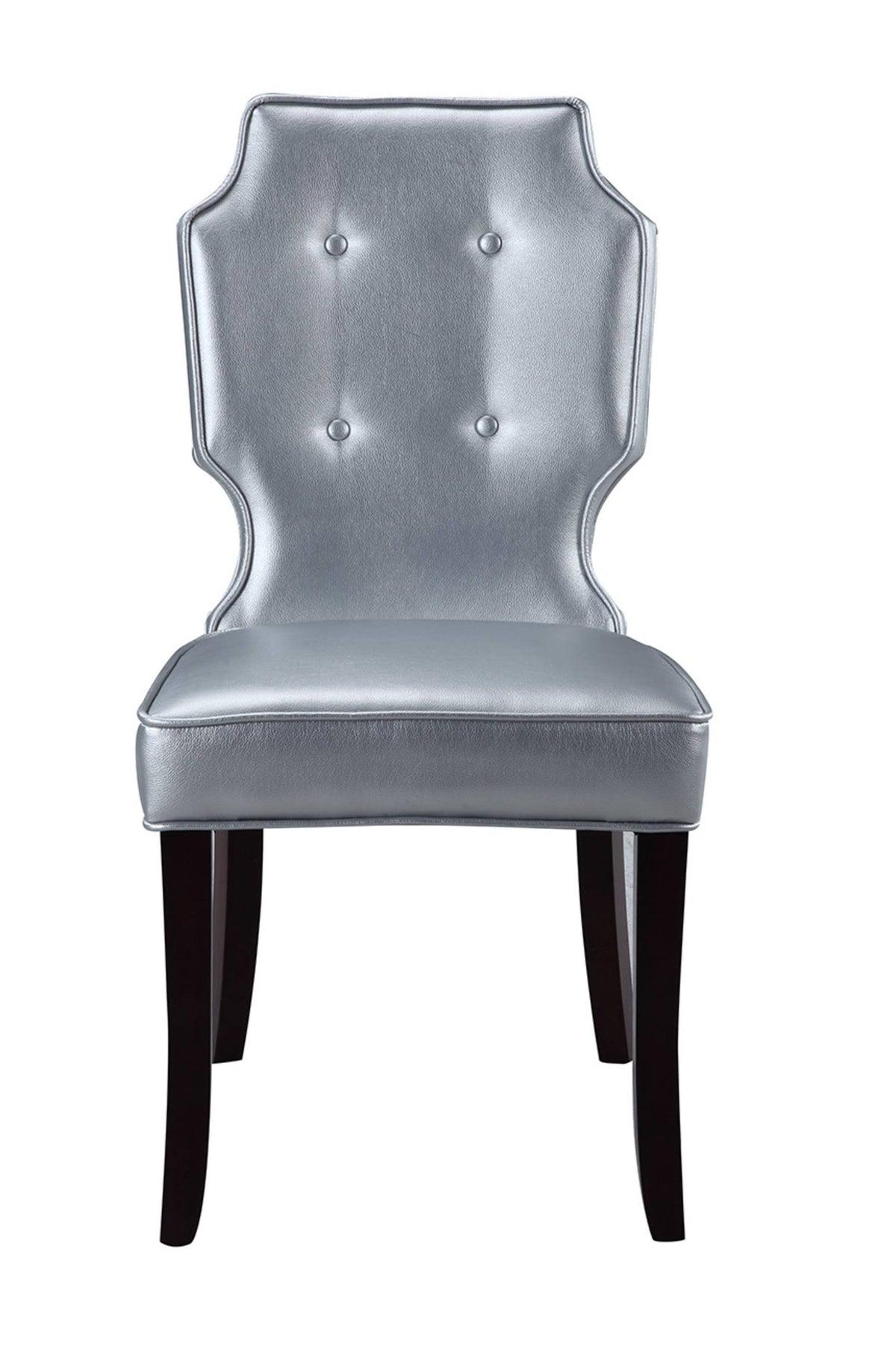 Tufted Dining Side Chair Set of 2 Black I913
