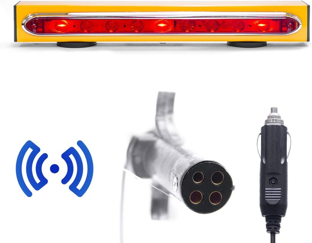 Wireless Trailer Tow Lights with Safety Straps L107993