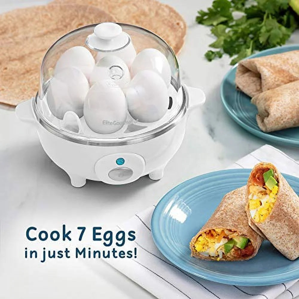 Electric Egg Cooker 7 Egg Capacity White B908785