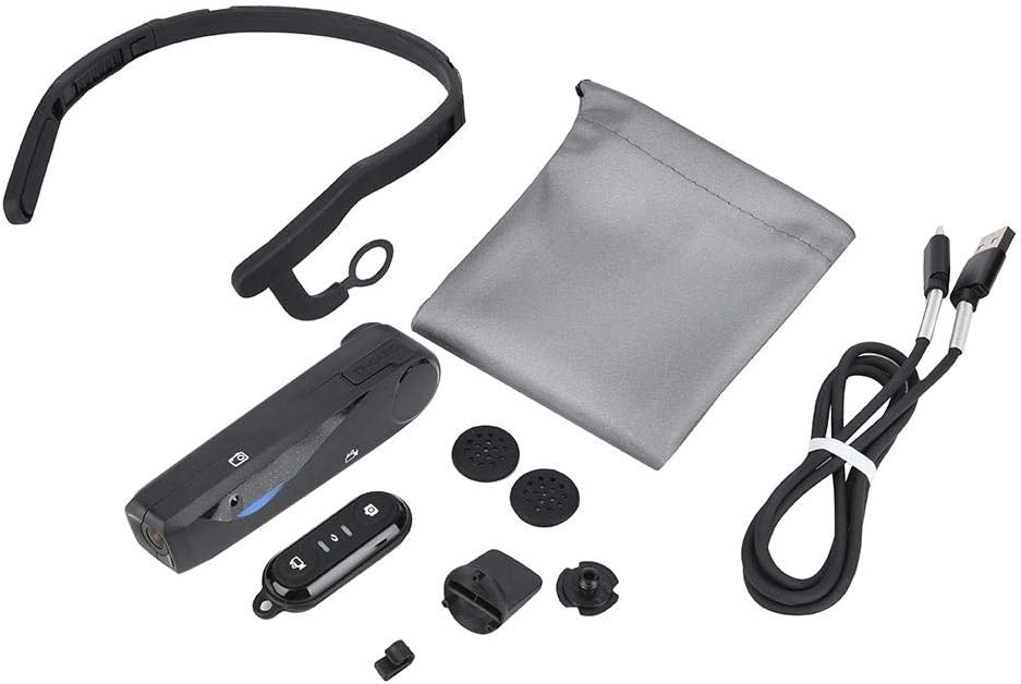 Head Mounted Action Camera with Microphone L7248