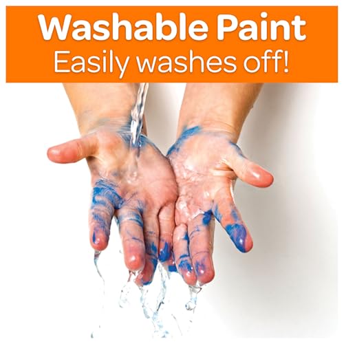 Washable Paint 12ct 16 Oz Nontoxic I640