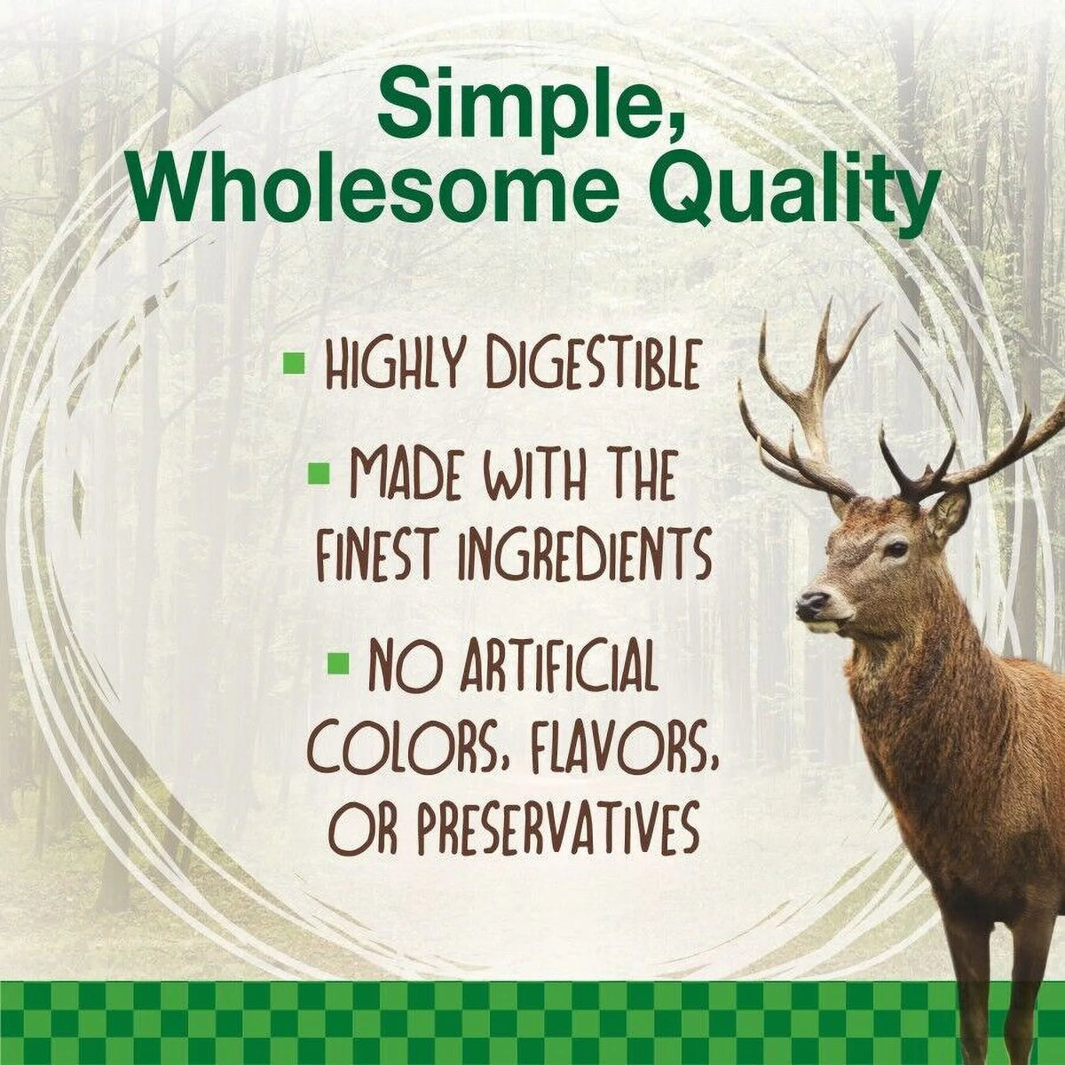 Natural Dog Chew Treats Venison 10 Chews B9980
