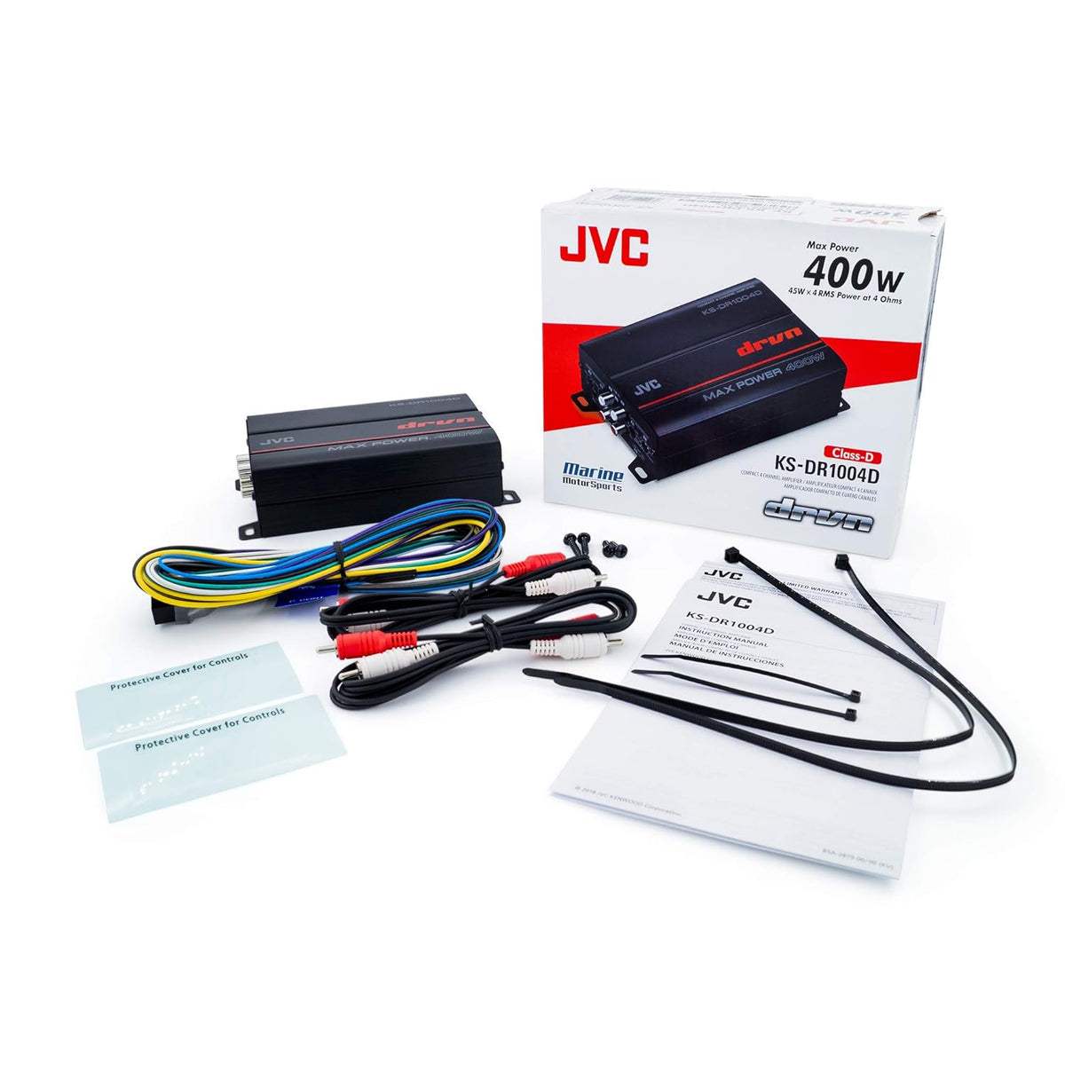 400 Watt 4-Channel Bridgeable Amplifier R826