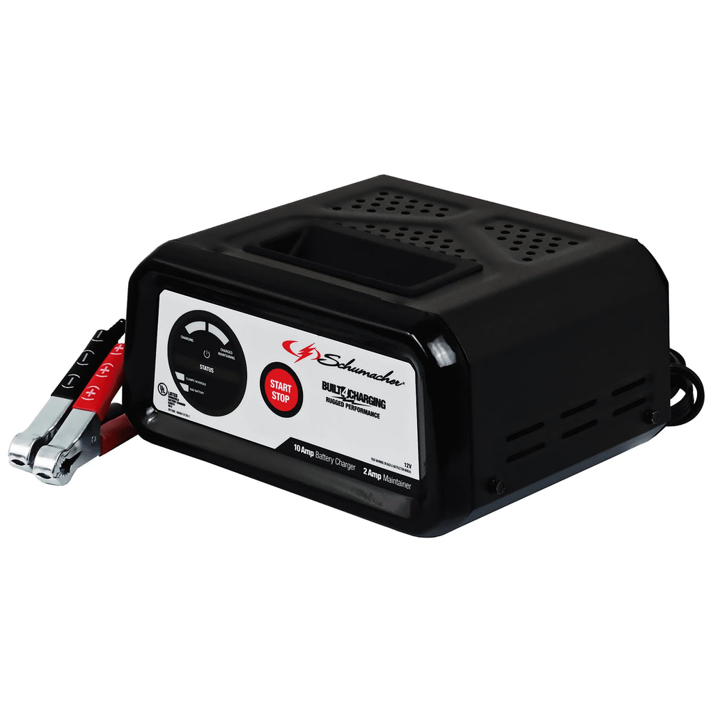 10-Amp 12V Fully Automatic Battery Charger and Maintainer D359