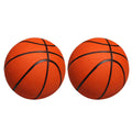 Orange 13CM Diameter Inflatable Desktop Basketball Toy Y7896
