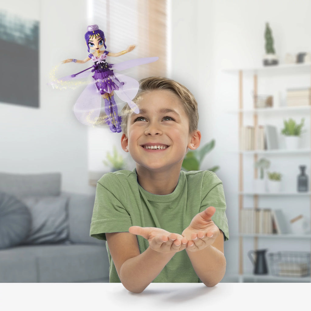 Purple Magical Flying Pixie Toy E128423