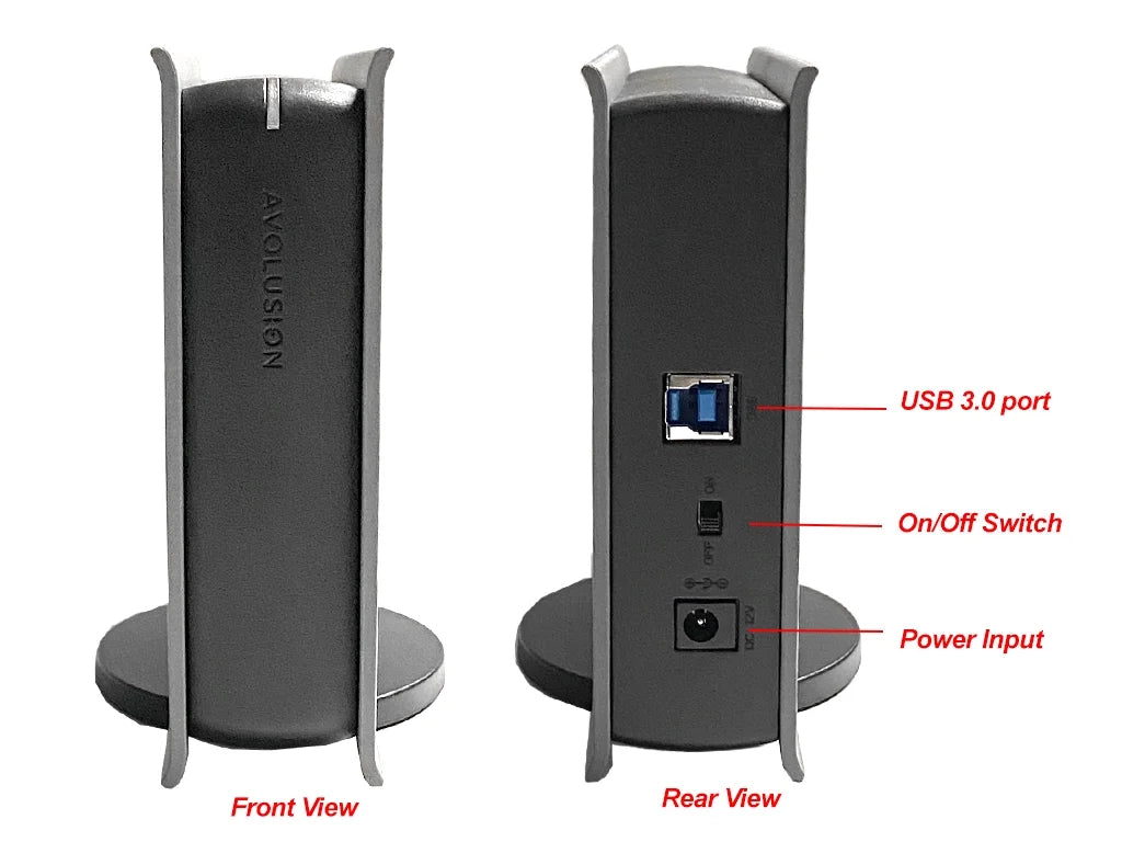 2TB USB 3.0 External Gaming Hard Drive (Grey) K6955