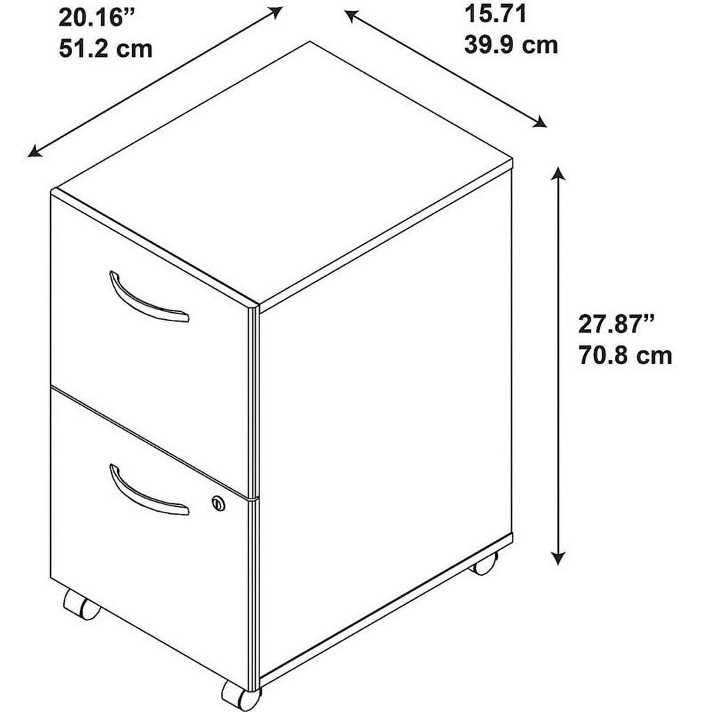 Mobile Pedestal in Mocha Cherry L426948