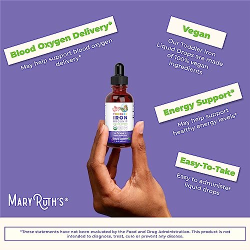Liquid Iron Supplement for Children Ages 1-3, 2 Fl Oz Q828