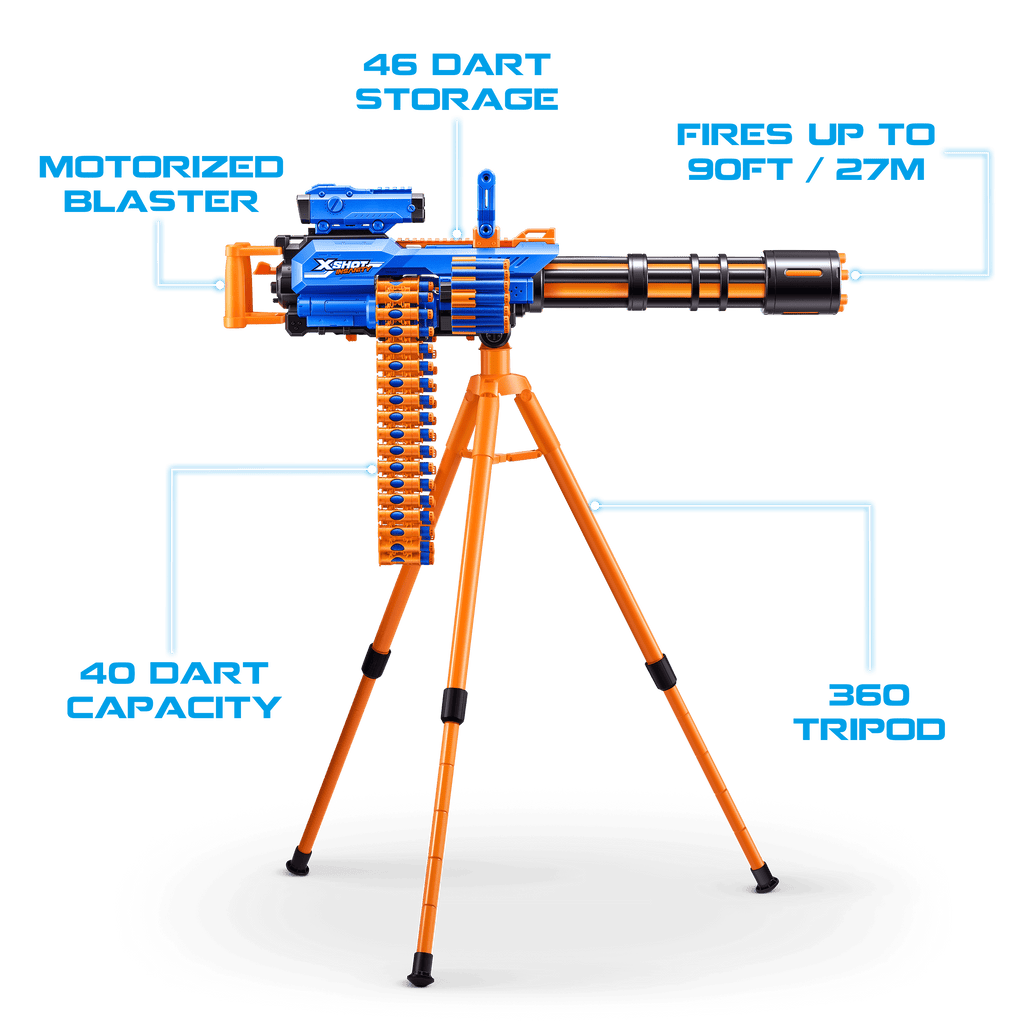 Motorized Plastic Dart Blaster (72 Darts) B481