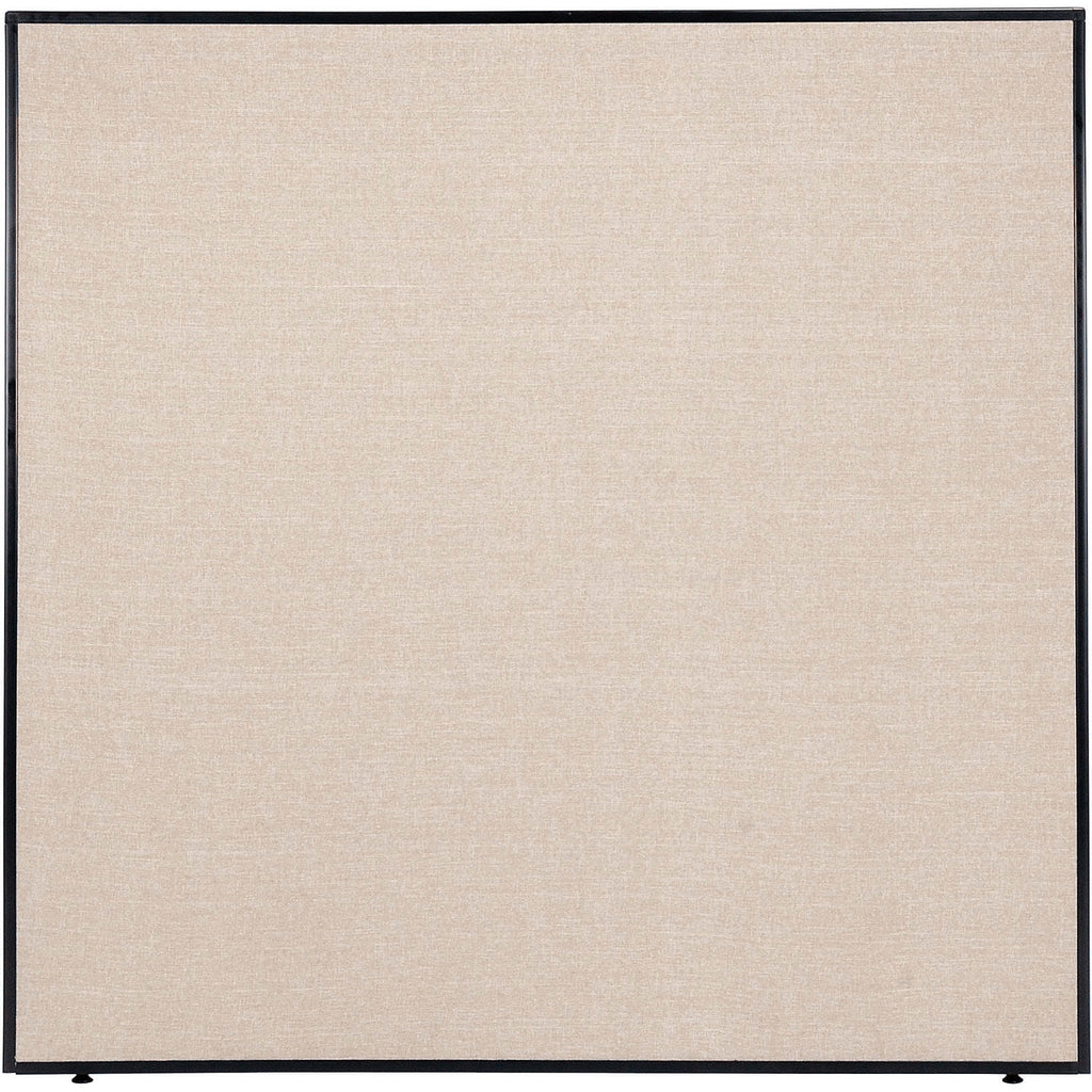 60-1/4"W x 60"H Tan Office Partition Panel H7562