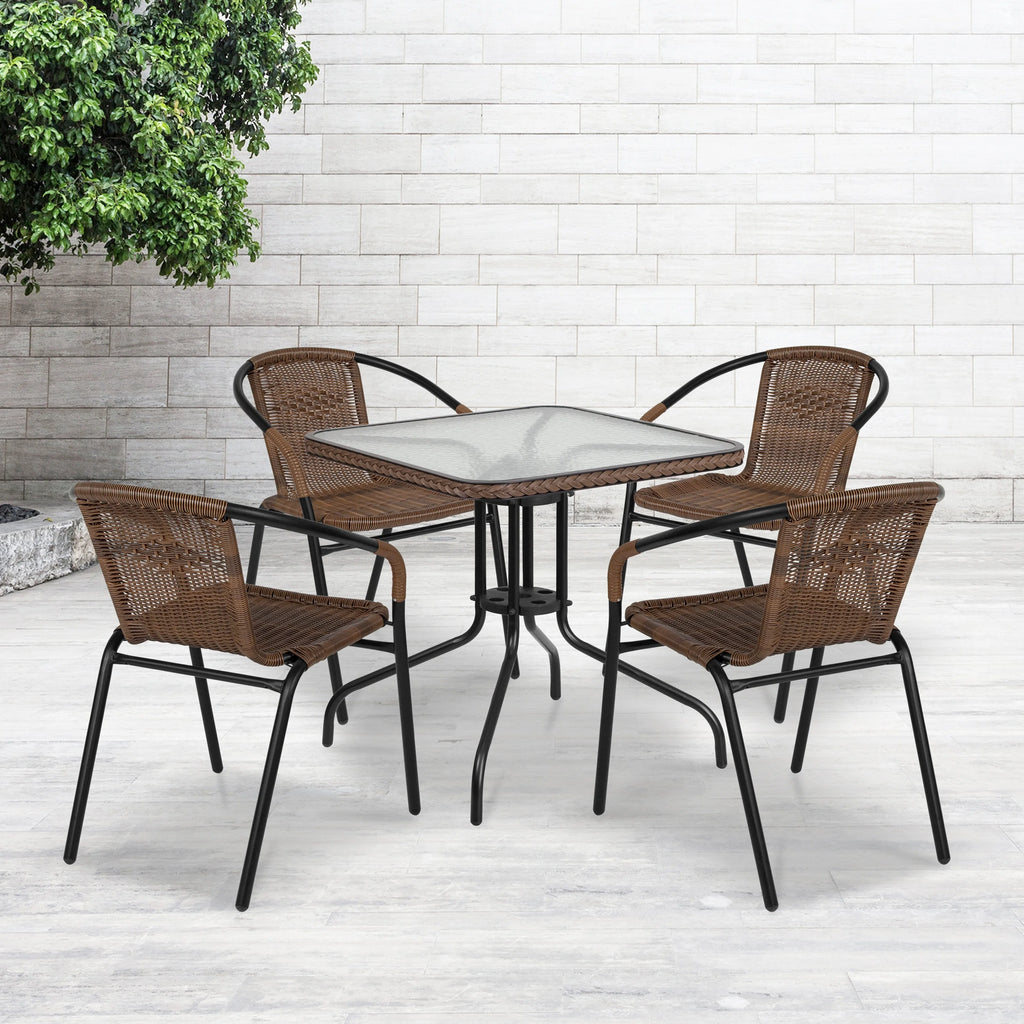 Lightweight 5-piece Outdoor Dining Set T312