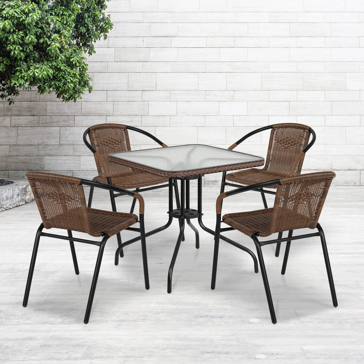 Lightweight 5-piece Outdoor Dining Set T312