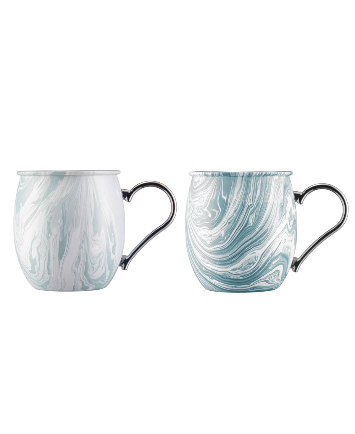 Blue Marble Moscow Mule Mug, Set of 2 U114