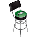 Padded Bar Stool with Back E34502
