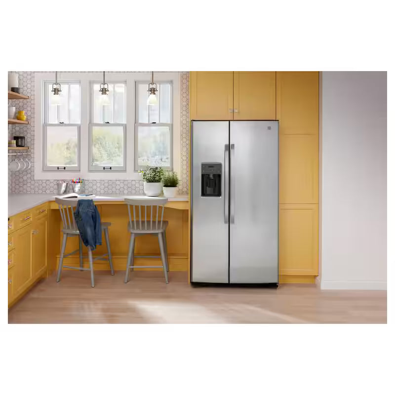 25.3 cu. ft. Side by Side Stainless Steel Refrigerator I846