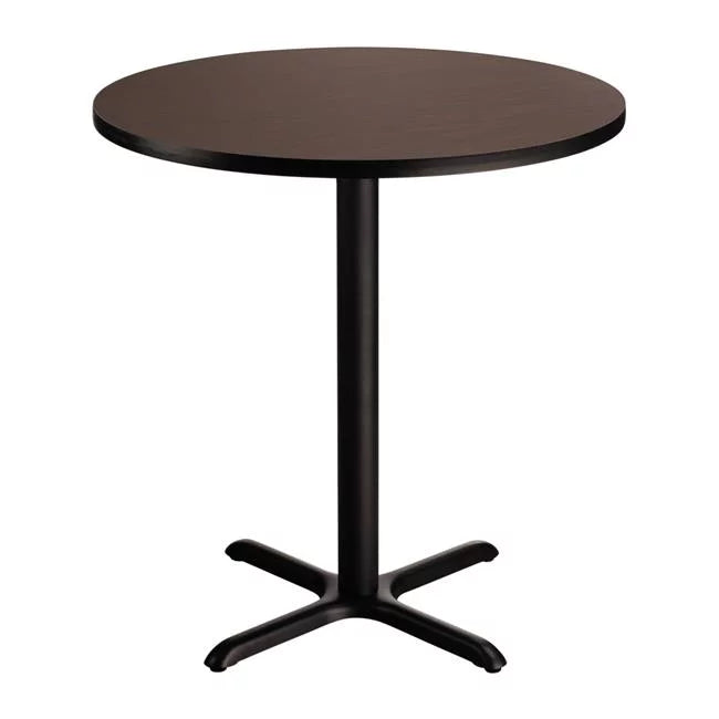 Round Cafe Table with X-Base V32117