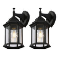 Black Outdoor Wall Lantern E21069