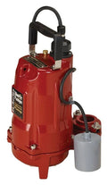 6/10 HP Effluent Pump, 3 PH, 208-230V, 25& Cord, 1-1/2x22 Discharge B741