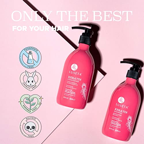 Hyaluronic Acid Moisturizing Shampoo & Conditioner Set Sulfate Free 2 x 16.9oz I9930
