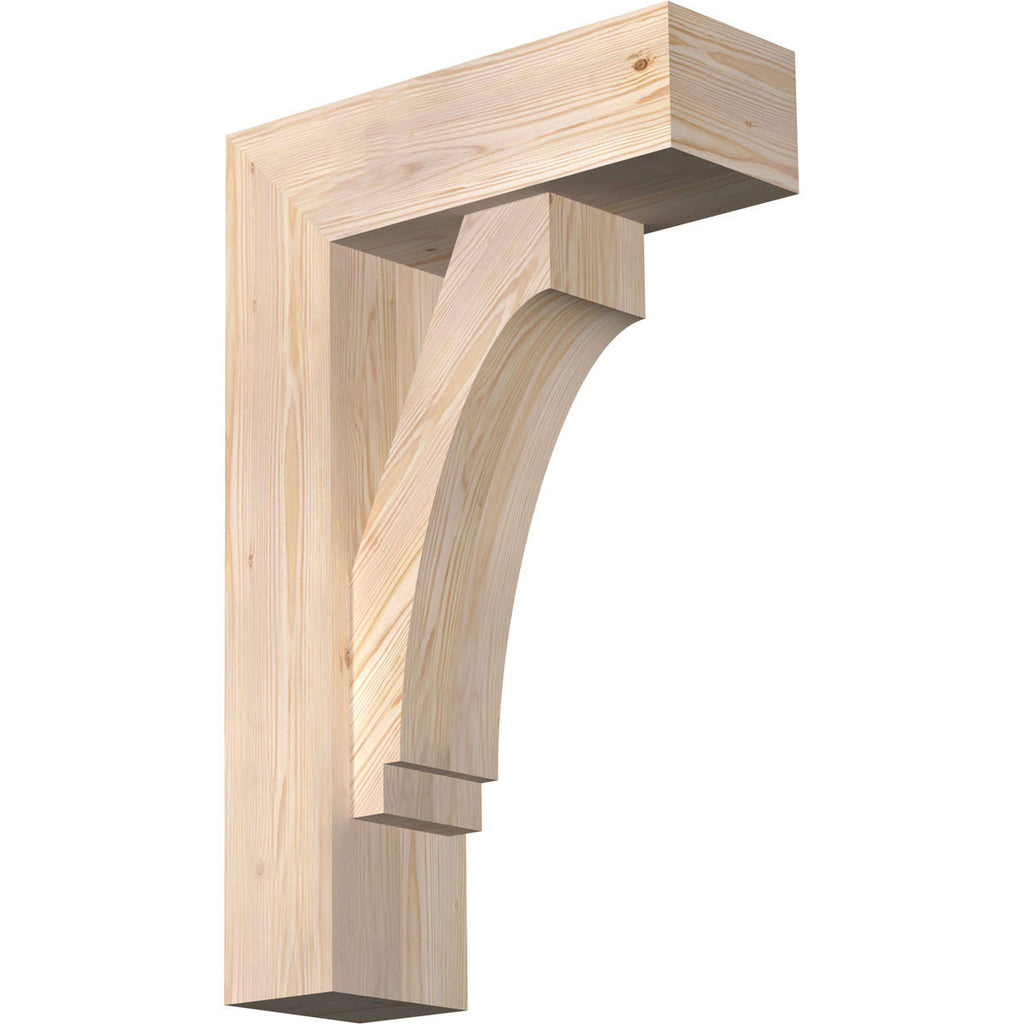 7 1/2x22W x 22x22D x 34x22H Douglas Fir Bracket M34994