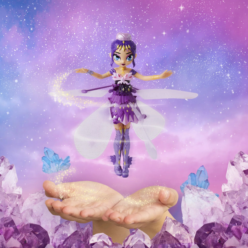 Purple Magical Flying Pixie Toy E128423