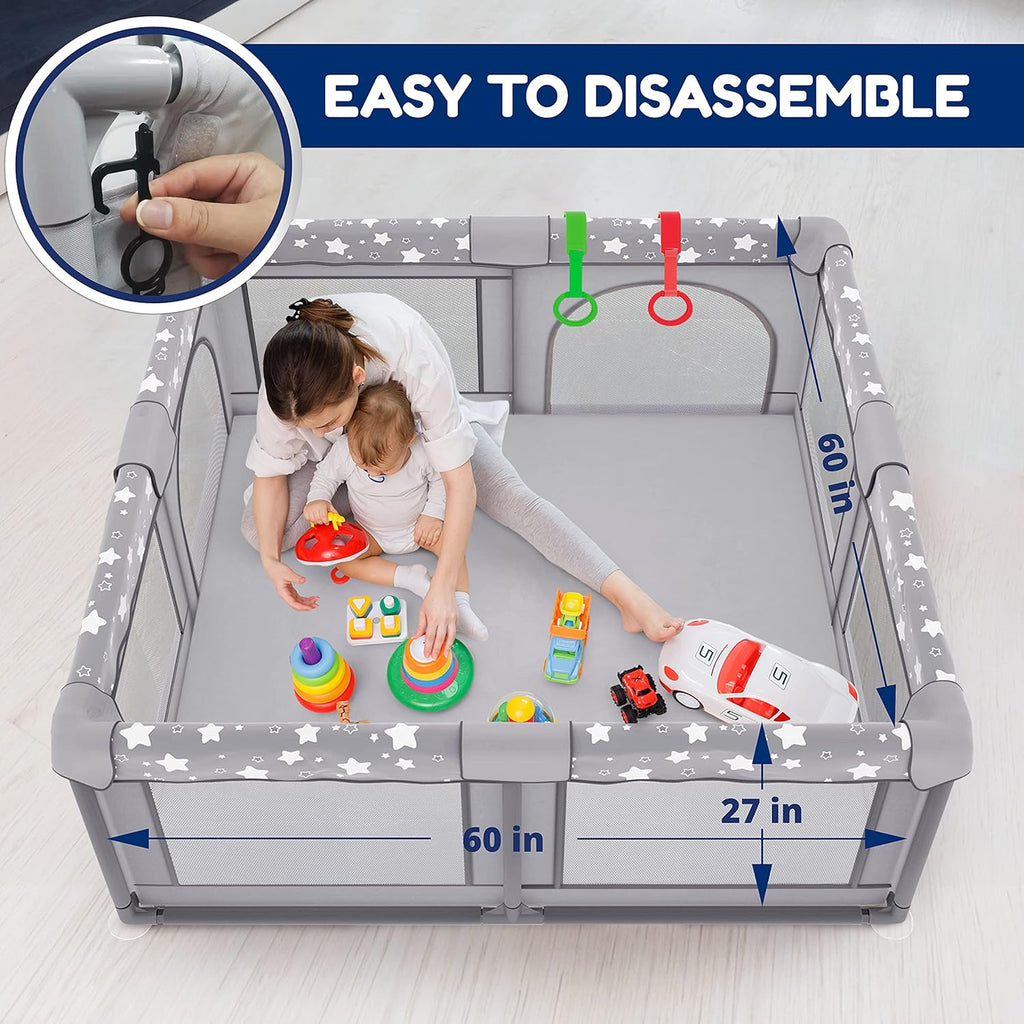 X-Large Foldable Portable Baby Playpen with Carry-Case K680792