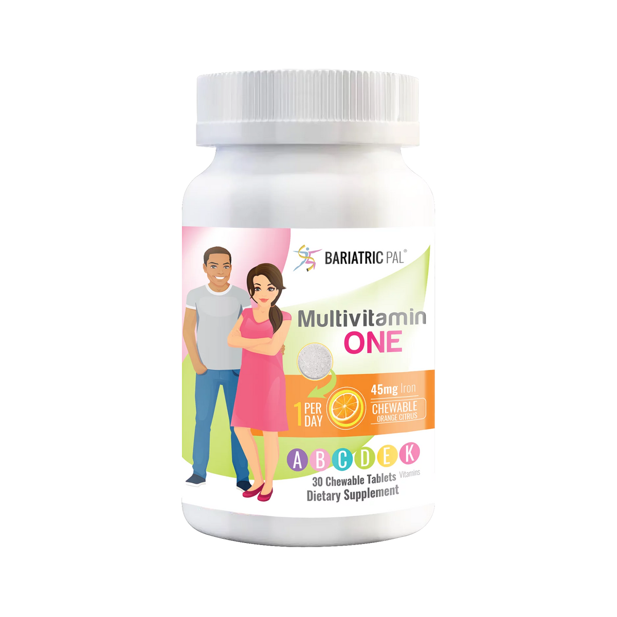 Chewable Bariatric Multivitamin with Iron and Calcium Citrate Soft Chews Z9113