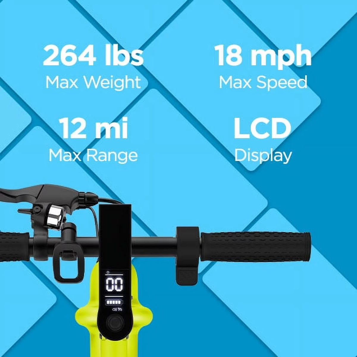 Black Electric Scooter G304