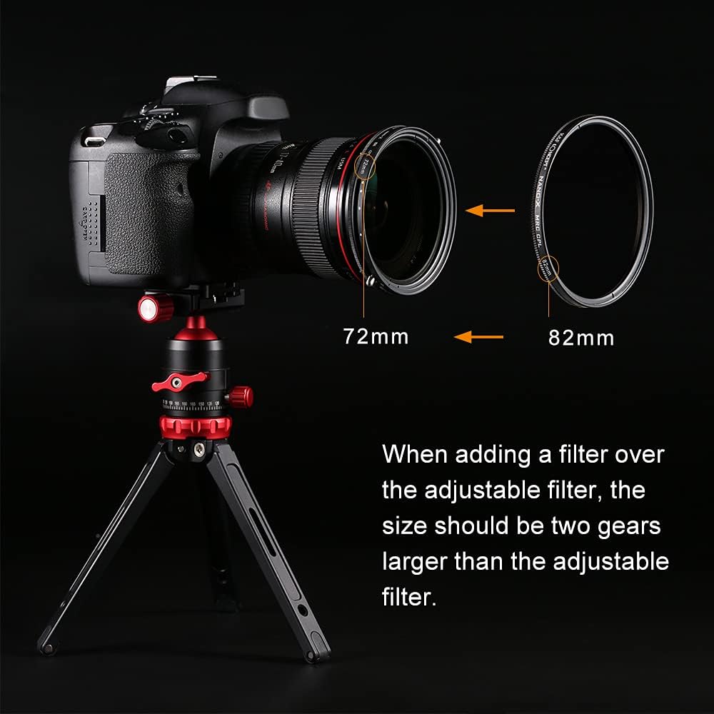 52mm Variable ND and CPL Filter 2 in 1 N7822