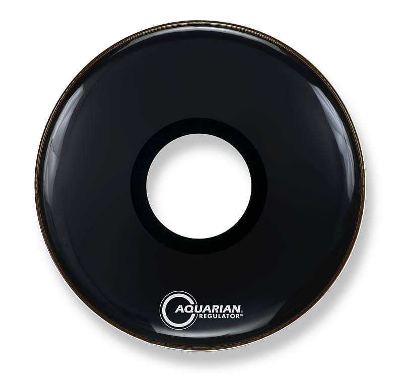 26" Gloss Black Regulator Center Hole O684